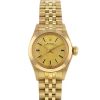 Rolex Oyster Perpetual watch in yellow gold Ref:  6718 Circa  1981 - 00pp thumbnail