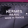 Hermes Birkin 30 cm handbag in black and pink niloticus crocodile - Detail D3 thumbnail