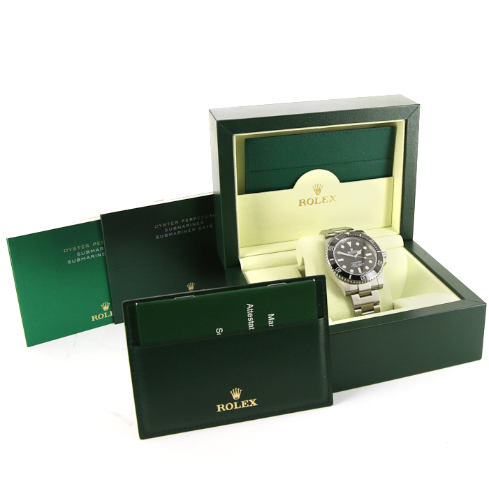 Rolex Submariner watch in stainless steel Ref:  114060 Circa  2014 - Detail D2