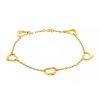 Tiffany & Co Open Heart bracelet in yellow gold - 00pp thumbnail