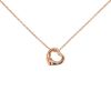 Tiffany & Co Open Heart medium model necklace in pink gold - 00pp thumbnail