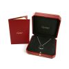 Cartier Love necklace in white gold - Detail D2 thumbnail
