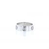 Cartier Love small model ring in white gold - 360 thumbnail