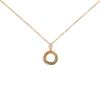 Cartier Trinity necklace in 3 golds and diamond - 00pp thumbnail