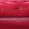 Borsa a tracolla Chanel Coco Handle in pelle trapuntata rossa - Detail D4 thumbnail