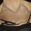 Fendi Linda small model handbag in black grained leather - Detail D2 thumbnail