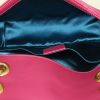 Gucci GG Marmont handbag in pink velvet - Detail D3 thumbnail