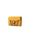 Gucci Dionysus bag worn on the shoulder or carried in the hand in yellow Curry suede - 00pp thumbnail