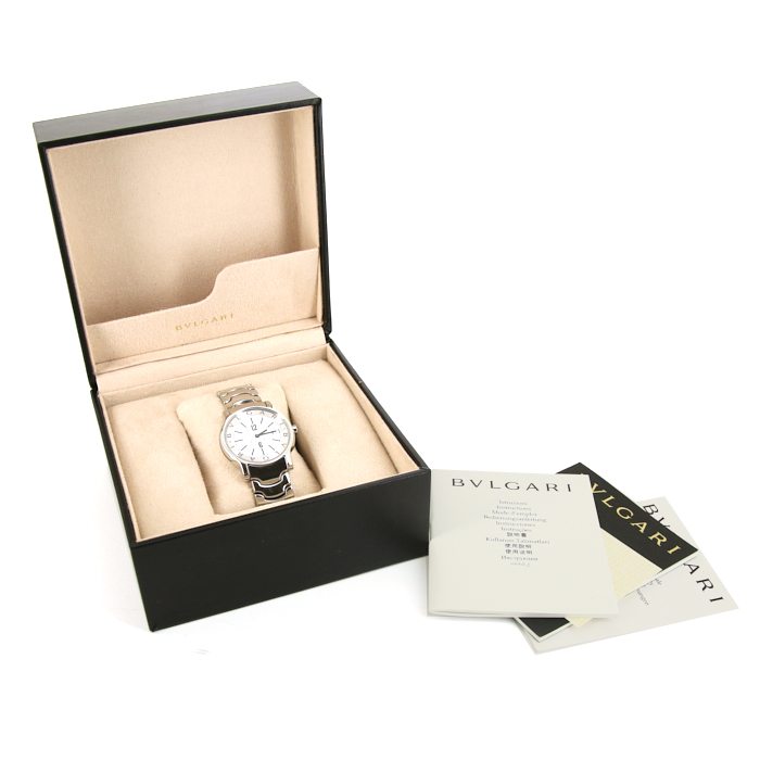 Reloj Bulgari Solotempo de acero Circa  2013