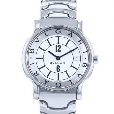Montre Bulgari Solotempo en acier Vers  2013