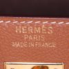 Hermes Kelly 35 cm handbag in gold togo leather - Detail D4 thumbnail