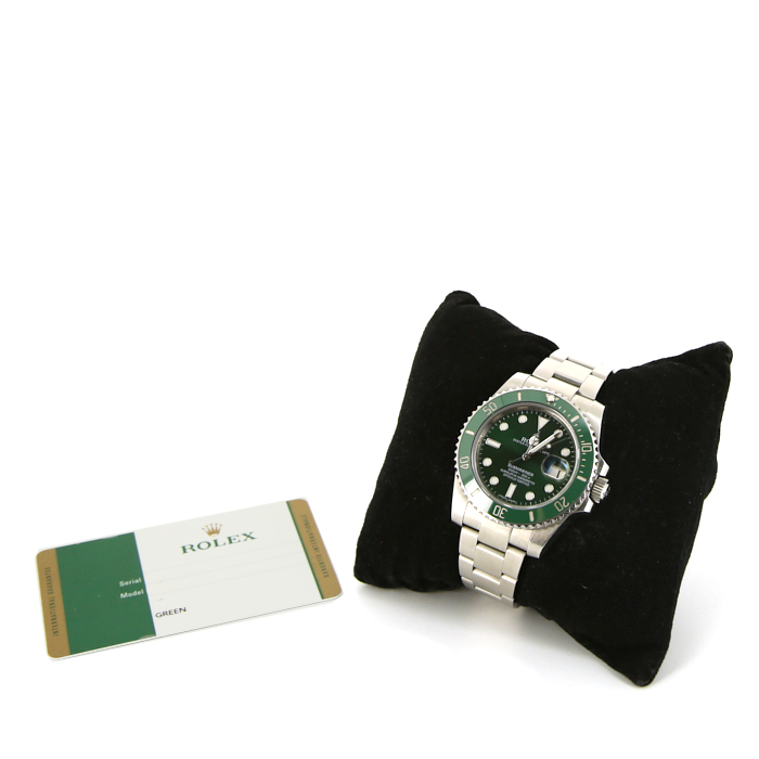 Rolex Submariner Date watch in stainless steel Ref:  116610 Circa  2015 - Detail D2