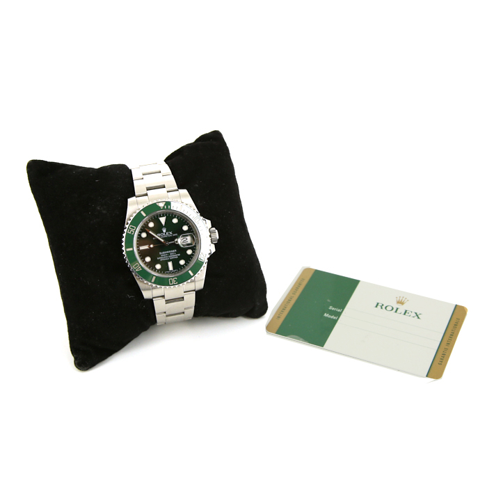Rolex Submariner Date watch in stainless steel Ref:  116610 Circa  2015 - Detail D2