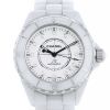 Chanel J12 watch in white ceramic Circa  2010 - 00pp thumbnail