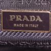 Shopping bag Prada Canapa in tela marrone con stampa leopardata - Detail D3 thumbnail