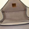 Chloé Drew shoulder bag in grey grained leather - Detail D2 thumbnail