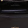 Bolso bandolera Dior J'Adior - Wallet on chain en cuero granulado negro - Detail D2 thumbnail