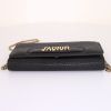 Dior J'Adior - Wallet on chain shoulder bag in black grained leather - Detail D4 thumbnail