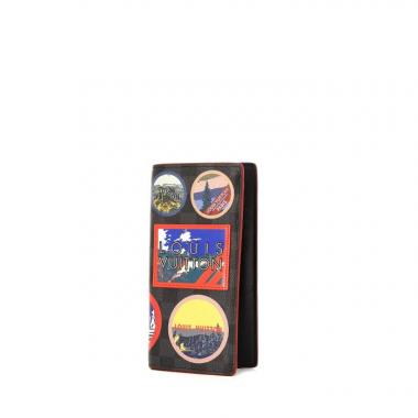 Billetera Louis Vuitton en lona a cuadros