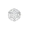 Broche-pendentif époque Période Edouardienne 1900 - 1910 Vintage en platine,  perles et diamants - 00pp thumbnail