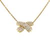 Fred Ombre Féline 1980's necklace in yellow gold and diamonds - 00pp thumbnail