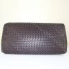 Bottega Veneta Roma handbag in plum intrecciato leather - Detail D4 thumbnail