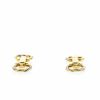 Cartier Trinity 1980's pair of cufflinks in 3 golds - 360 thumbnail