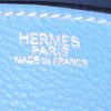 Sac à main Hermes Birkin 30 cm en cuir togo bleu-jean - Detail D3 thumbnail