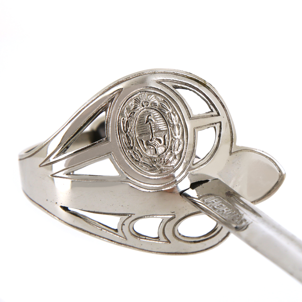 Hermès sword-shaped letter opener, in chromed metal, 1950s - Detail D4