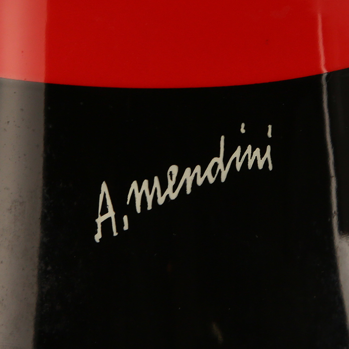 Vase "Hubei V", Alessandro Mendini, en fibre de verre multicolore, de 2008 - Detail D1