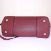 Louis Vuitton Lockit Soft handbag in burgundy leather and grey-beige python - Detail D5 thumbnail