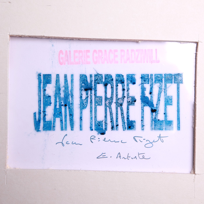 Silver print Gérard Depardieu, Jean-Pierre Fizet, 1981 - Detail D3