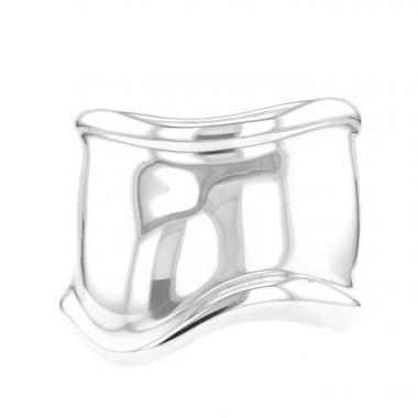 Tiffany & Co Bone large model cuff bracelet in silver