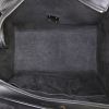Celine Trapeze medium model handbag in black, navy blue and off-white leather - Detail D3 thumbnail