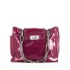Shopping bag Chanel Grand Shopping in pelle verniciata rosa - 360 thumbnail