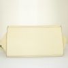 Celine Trapeze medium model handbag in beige grained leather and beige suede - Detail D5 thumbnail
