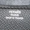 Bolso de mano Hermes Constance en cuero epsom negro - Detail D4 thumbnail