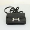 Hermes Constance Micro handbag in black epsom leather - Detail D5 thumbnail