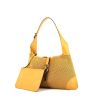 Gucci Jackie handbag in yellow leather and yellow leather - 00pp thumbnail