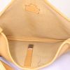 Gucci Jackie handbag in yellow leather and yellow leather - Detail D2 thumbnail