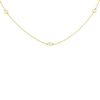 Tiffany & Co Diamonds By The Yard linked necklace in yellow gold and diamonds - 00pp thumbnail