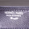 Hermès Sac à dépêches briefcase in black grained leather - Detail D3 thumbnail