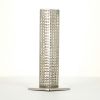 Stem vase, Josef Hoffmann, edited by Bieffeplast, silver-plated metal and glass, 1960s - 360 thumbnail