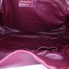Shopping bag Dior Libertine in pelle color prugna - Detail D2 thumbnail