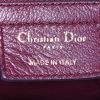 Shopping bag Dior Libertine in pelle color prugna - Detail D3 thumbnail