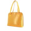 Louis Vuitton Lussac handbag in yellow epi leather - 00pp thumbnail