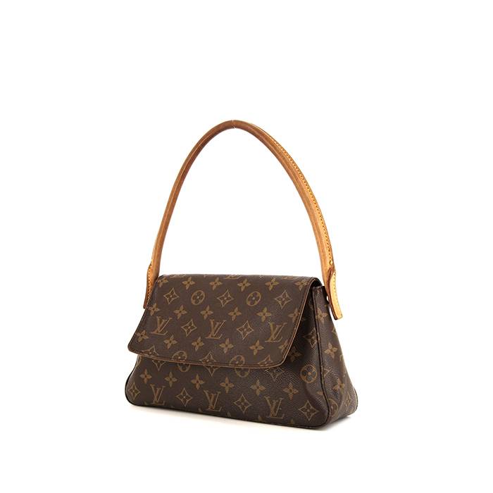 Louis Vuitton Loop Bag Floral Pattern Blue in Coated CanvasLeather with  Goldtone  US