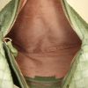 Borsa Bottega Veneta Veneta modello piccolo in pelle intrecciata verde - Detail D2 thumbnail