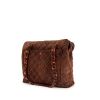 Bolso de mano Chanel Vintage en ante acolchado marrón - 00pp thumbnail