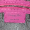 Bolso de mano Dior Lady Dior modelo grande en cuero cannage rosa - Detail D4 thumbnail